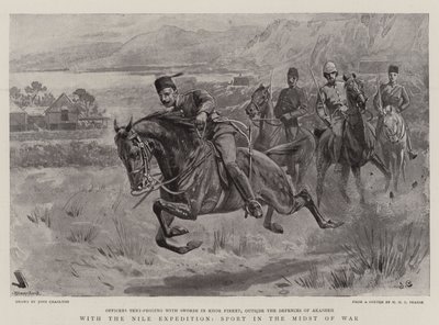 Con la expedición del Nilo, deporte en medio de la guerra de John Charlton